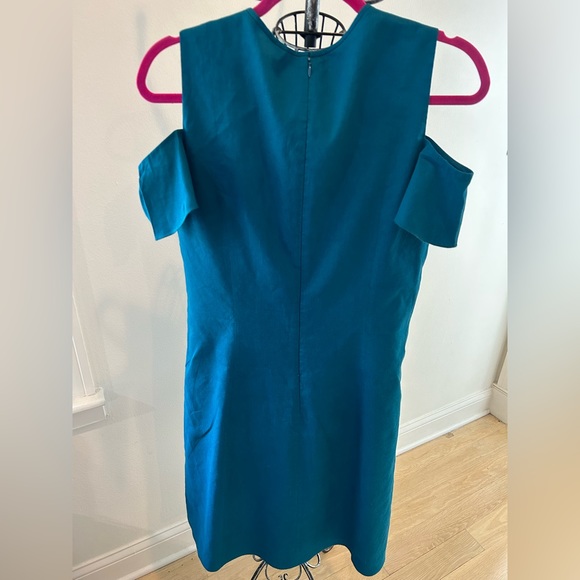 Elie Tahari -14 - Blue - Linen Dress - Picture 2 of 9